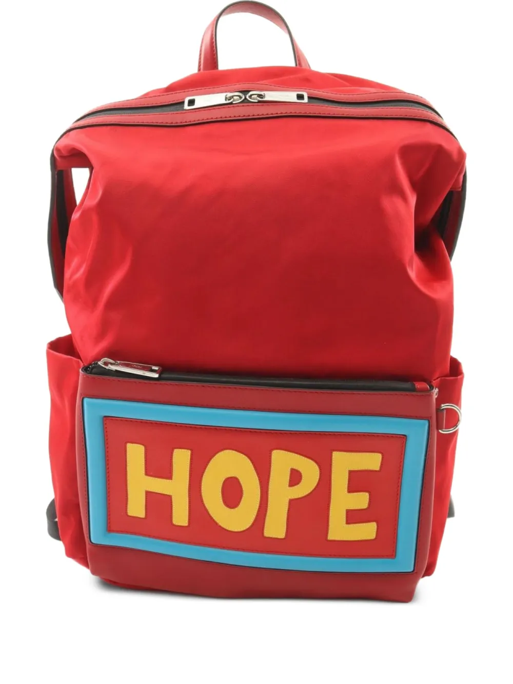 Fendi Pre-Owned 2010s Vocabulary Hope backpack - レッド Fendi Pre-Owned 2010s Vocabulary Hope backpack - レッド
