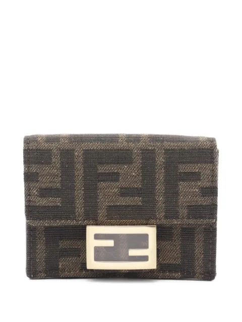 Fendi Pre-Owned 2020s Zucca wallet 