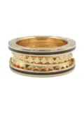 Bvlgari Pre-Owned 2010s 18K rose gold B-zero1 Lock 2 ring - Pink
