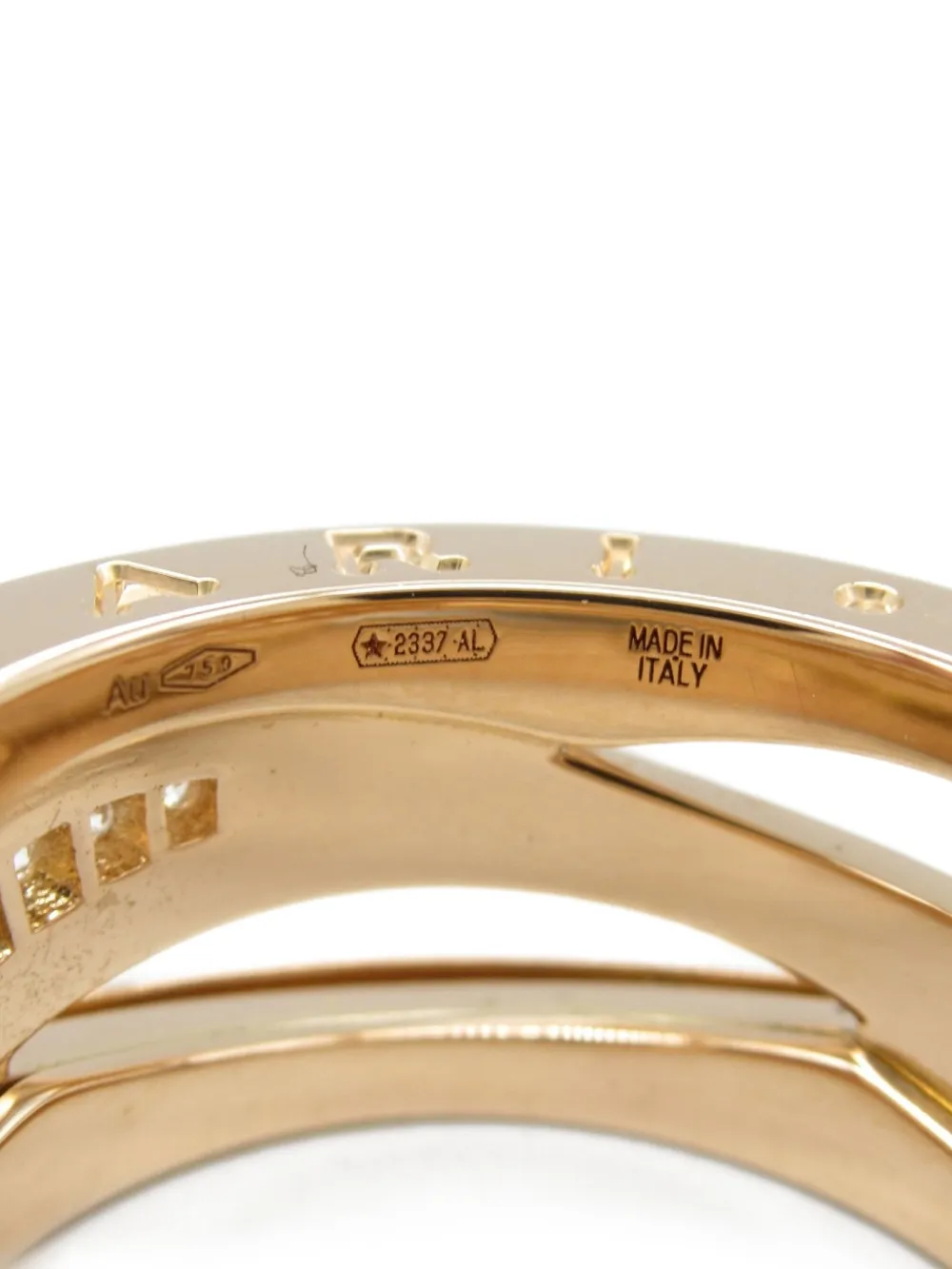 Pre-owned Bvlgari 2010s B-zero Ring