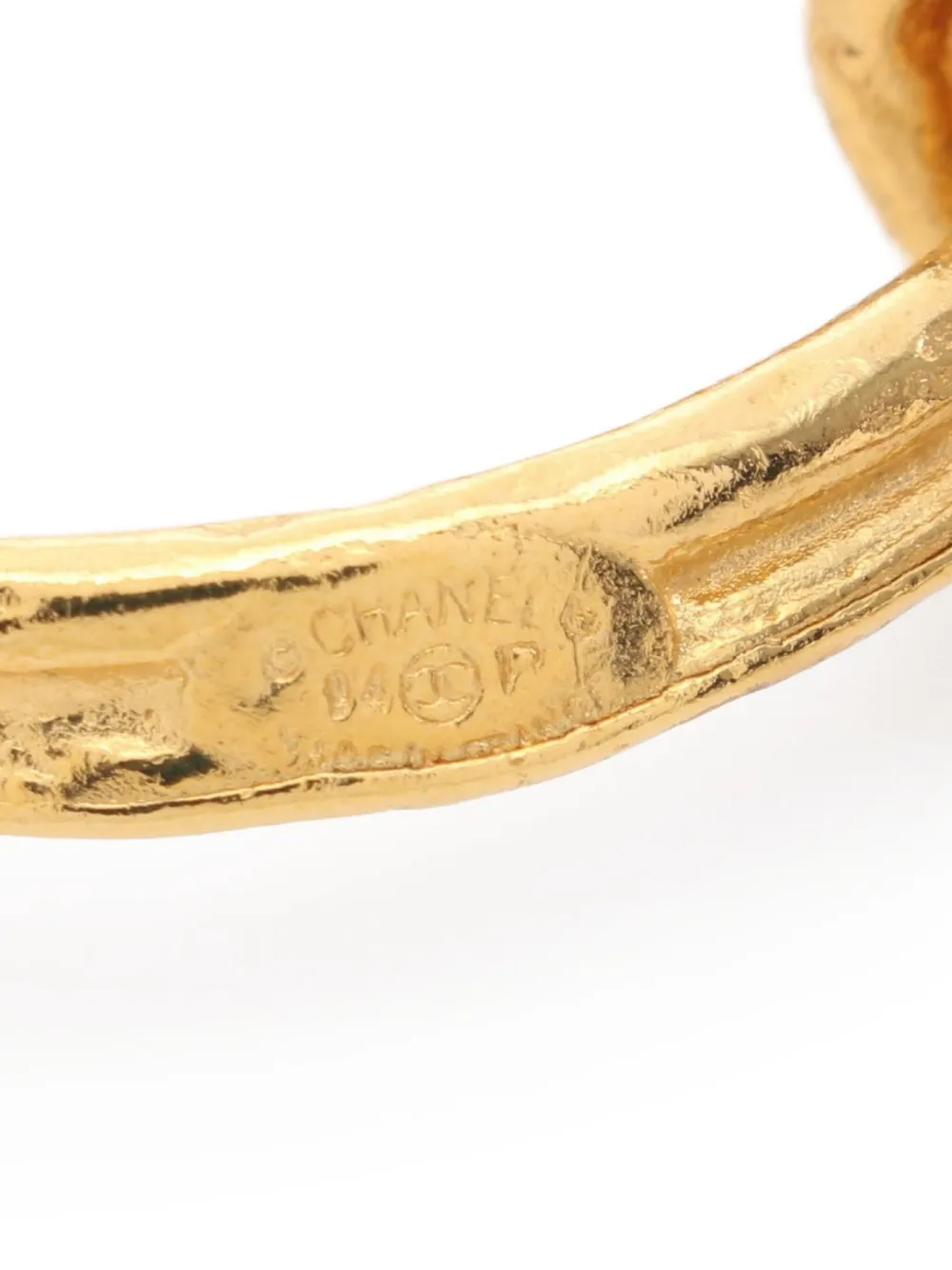 Pre-owned Chanel 1986-1988 Coco Mark Brooch