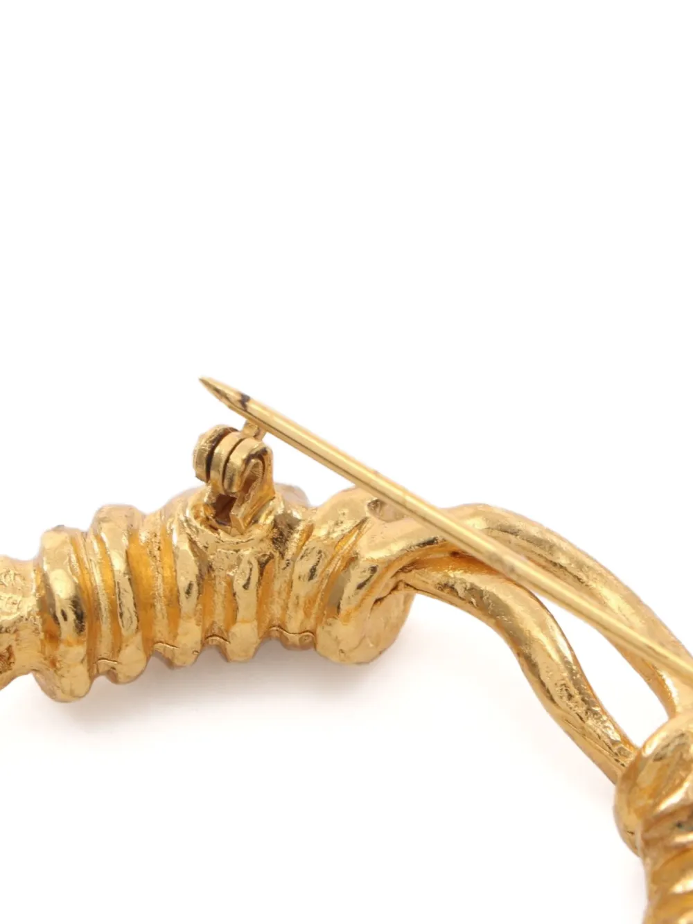 Pre-owned Chanel 1986-1988 Coco Mark Brooch