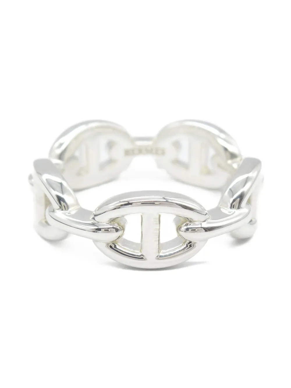 Hermès Pre-Owned 2010s Chaine d'Ancre Anchaine ring | Silver | Image 1