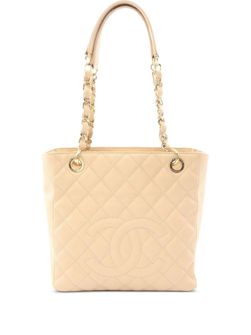 CHANEL Pre-Owned 2010-2011 マテラッセ ハンドバッグ - ニュートラル