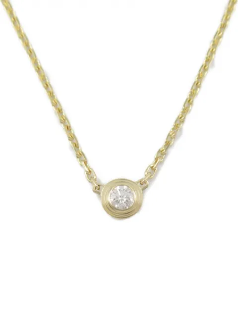 Cartier 2010s XS ダムール ダイヤモンド ネックレス 18Kイエローゴールド