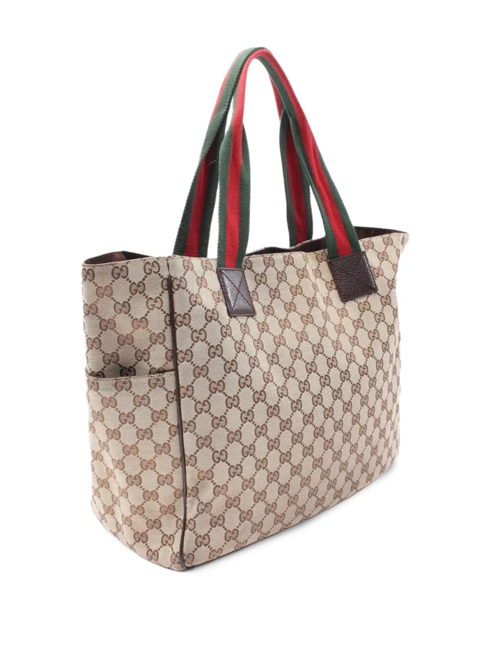 Gucci Pre-Owned 2000s Serry Line GG canvas handbag | Tote Bags | Image 2