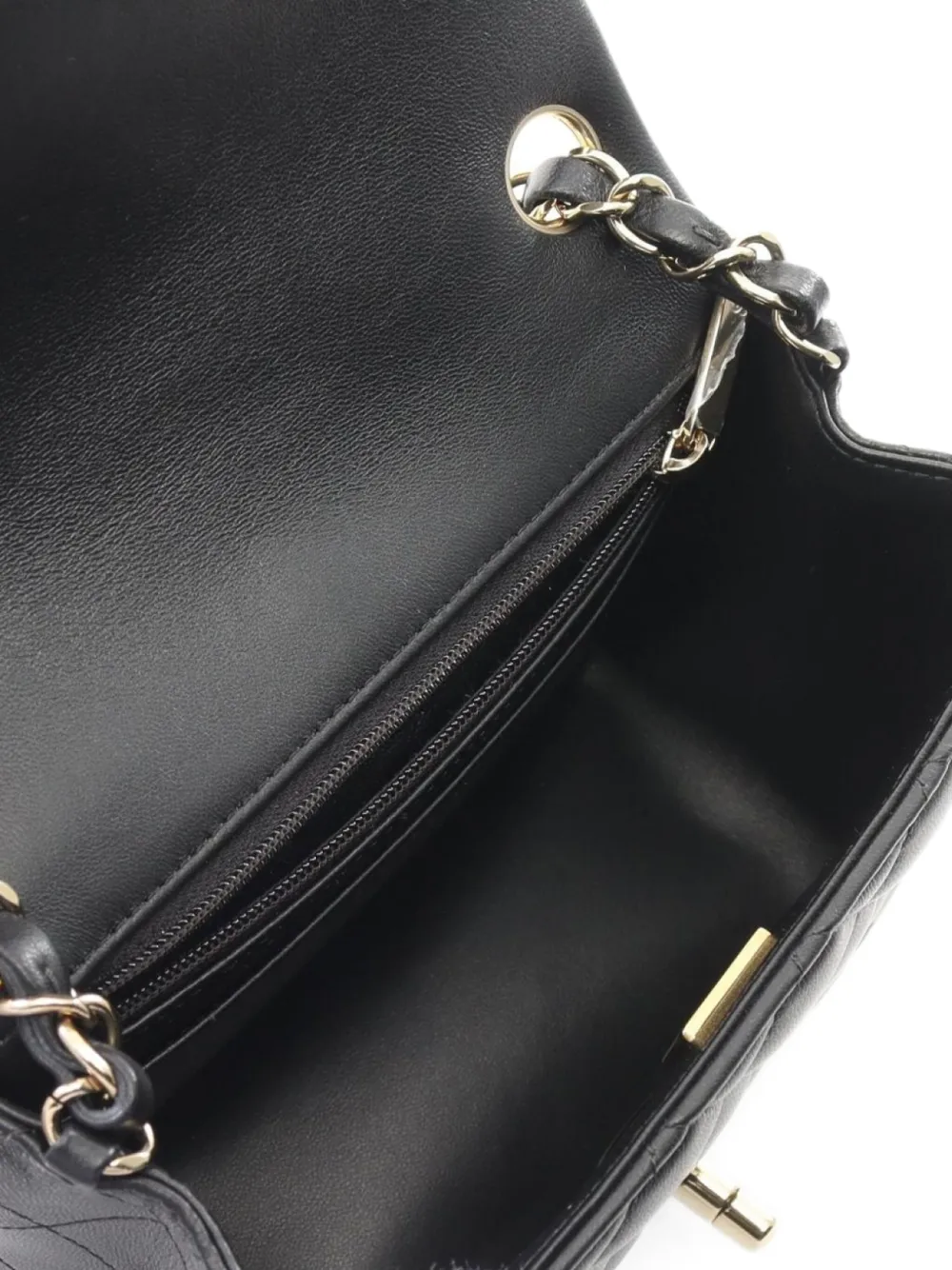 Pre-owned Chanel 2021 Mini Single Flap Shoulder Bag