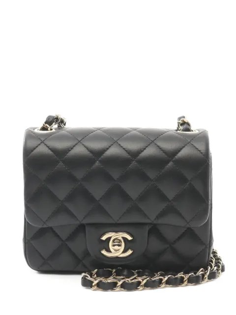 CHANEL Pre-Owned 2021 mini Single Flap shoulder bag 