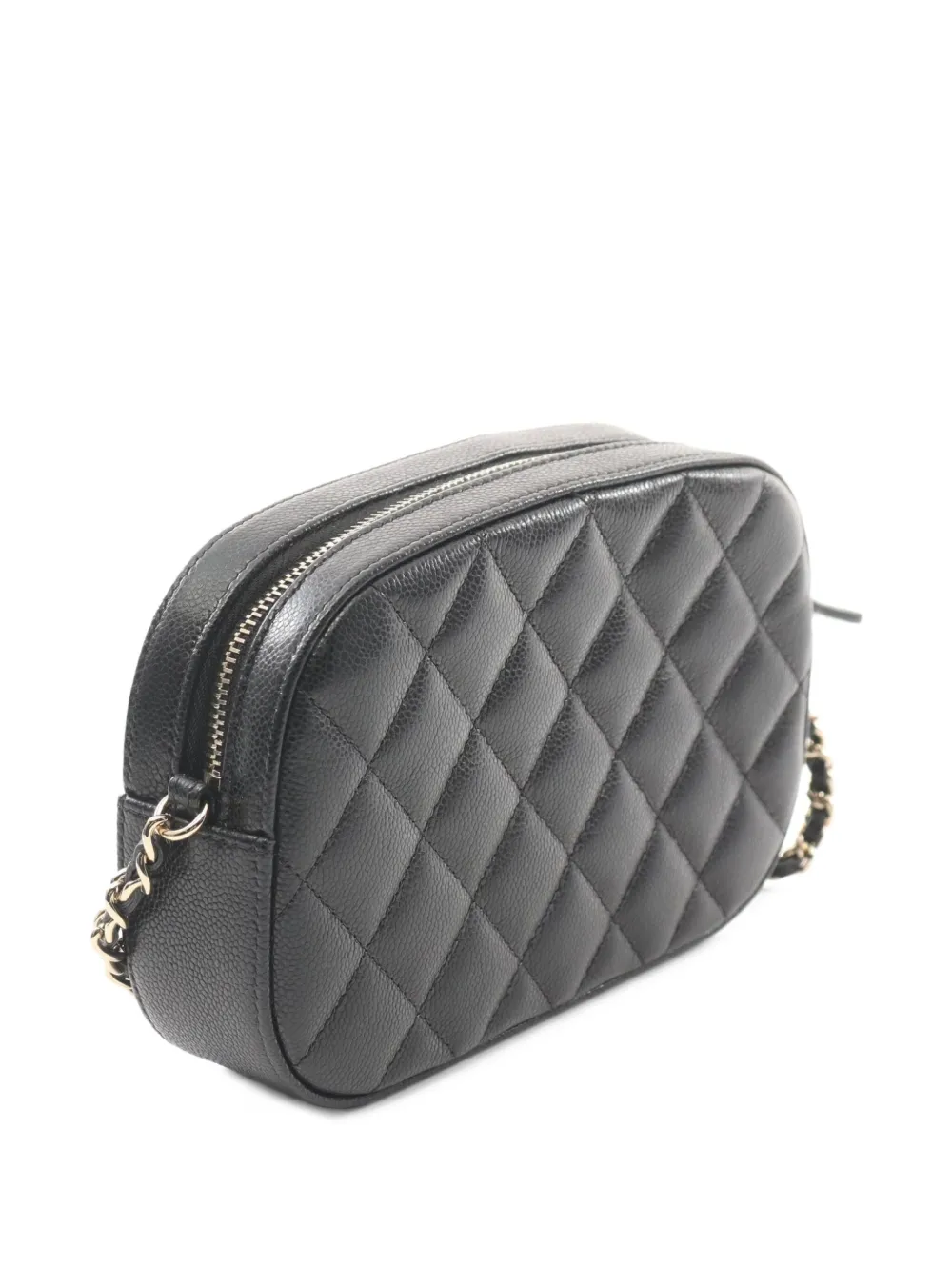 CHANEL Pre-Owned 2021 Matelassé caviar-leather shoulder bag | Pre-Owned | Image 2