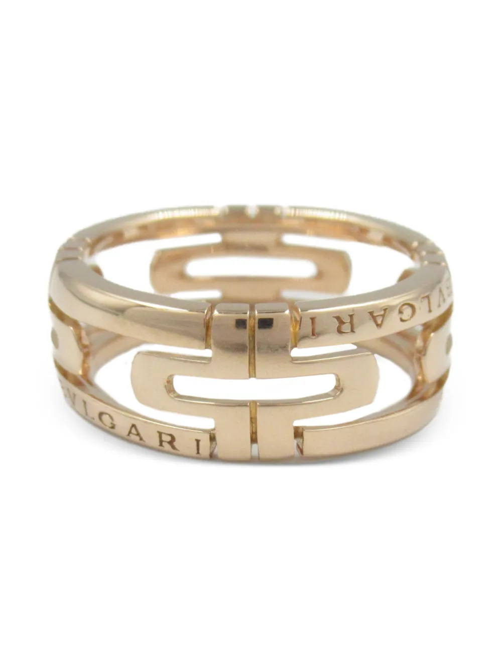 Bvlgari Pre-Owned Anello Parentesi in oro rosa 18kt anni '10 | Image 2
