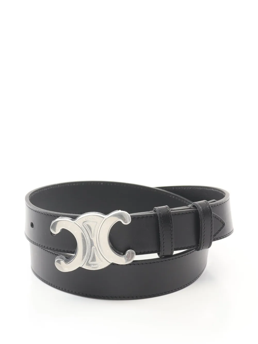 Céline Pre-Owned 2020s Triomphe belt | Black | Image 1