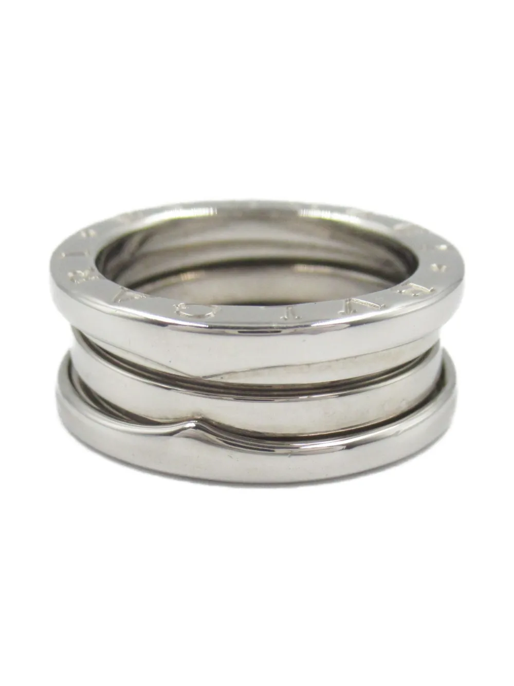 Bvlgari Pre-Owned anillo B.zero1 en oro blanco de 18kt 2010 | Hombre | Image 2