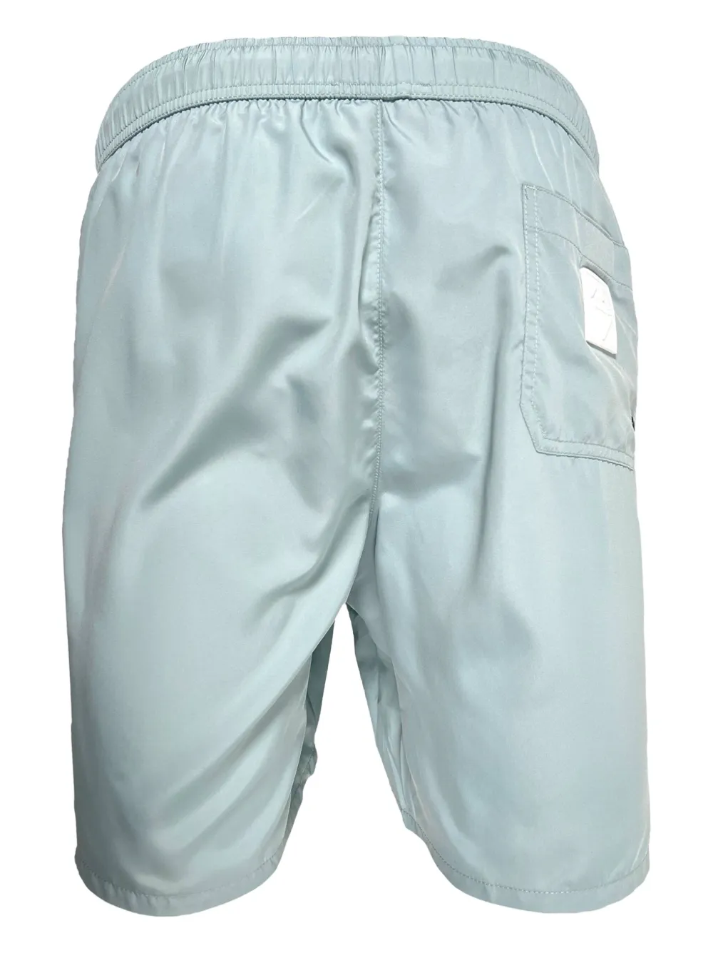 Iceberg logo-plaque swim shorts Groen