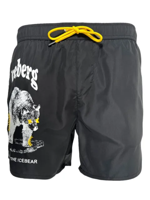 Iceberg ice bear print swim shorts