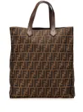 Fendi Pre-Owned 2010-2025 Zucca Canvas Shopping tote bag - Brown