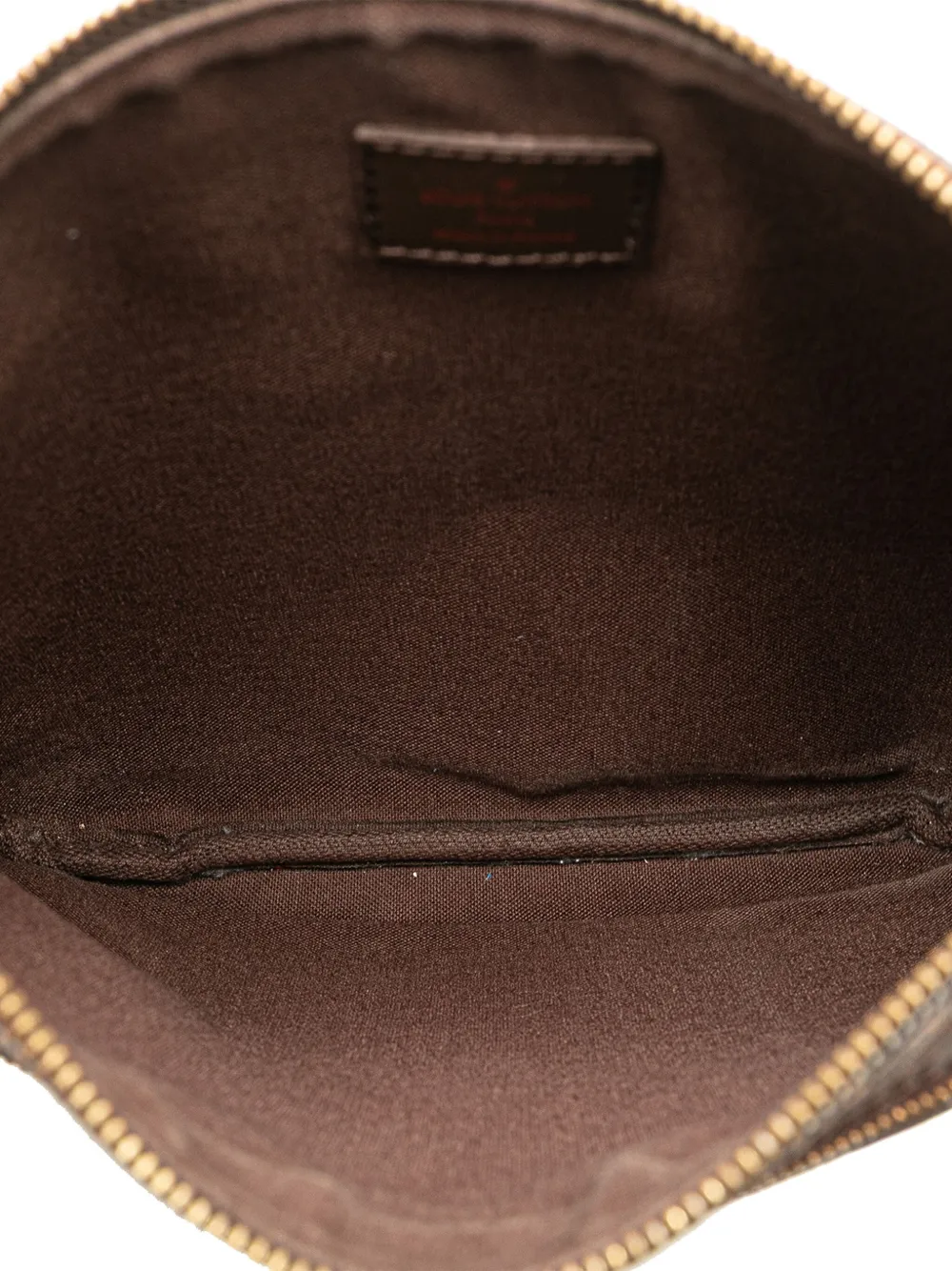 Pre-owned Louis Vuitton 2007 Damier Ebene Bosphore Pochette Crossbody Bag