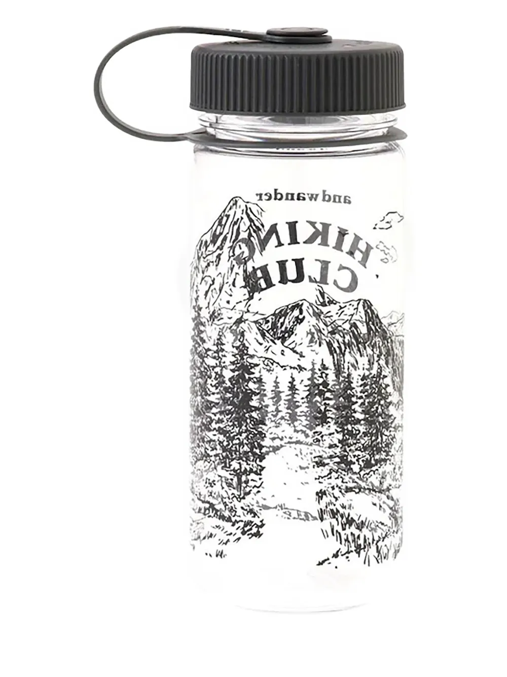 and Wander hiking club-print water bottle | Image 1