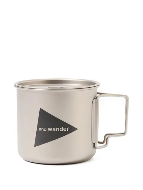 and Wander logo印花露营马克杯
