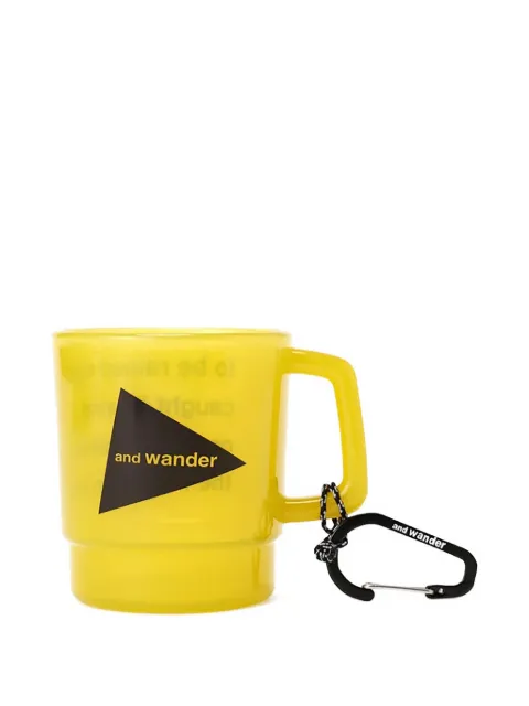 and Wander logo-print travel mug