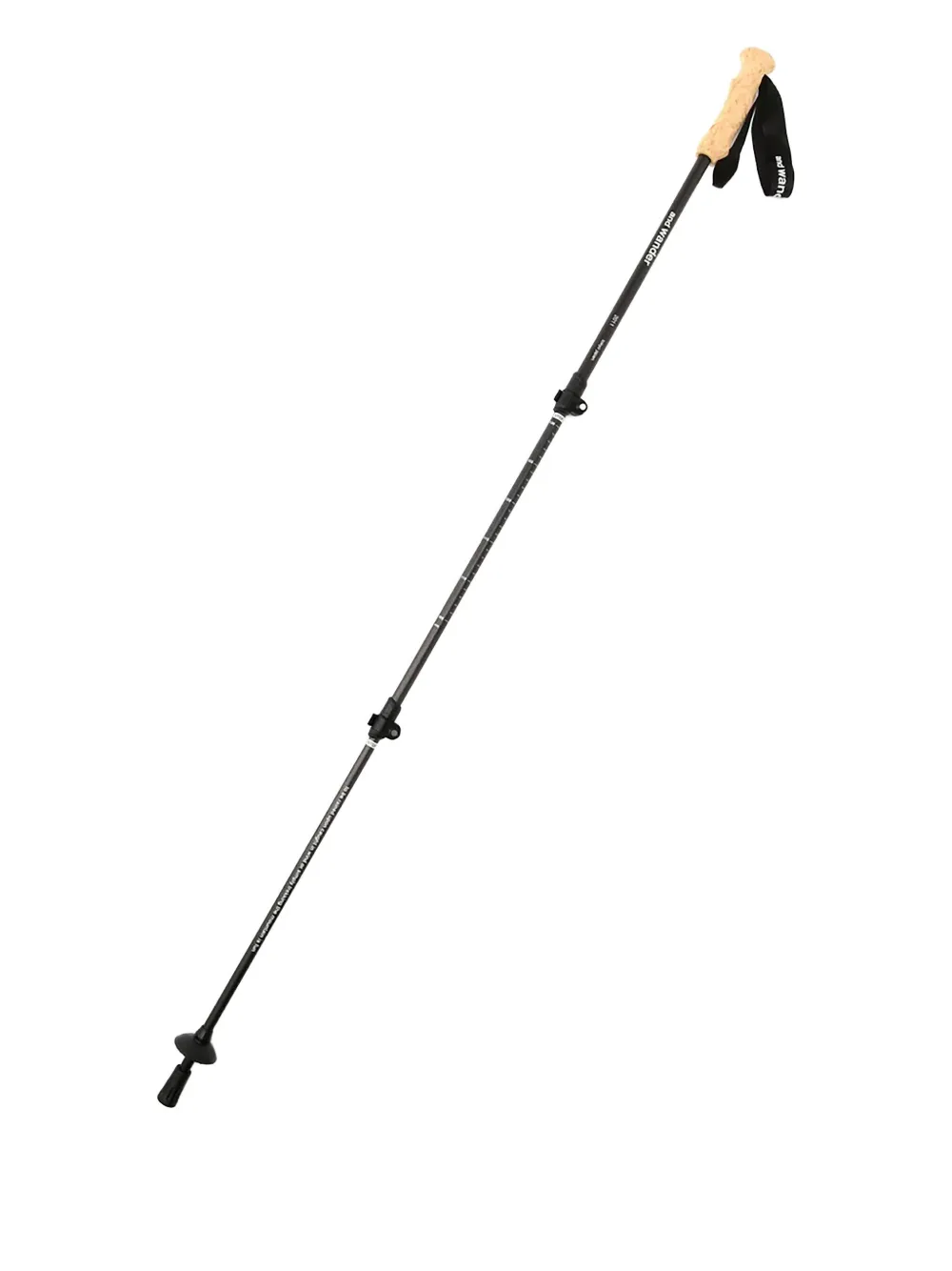 And Wander Adjustable Trekking Poles In Black