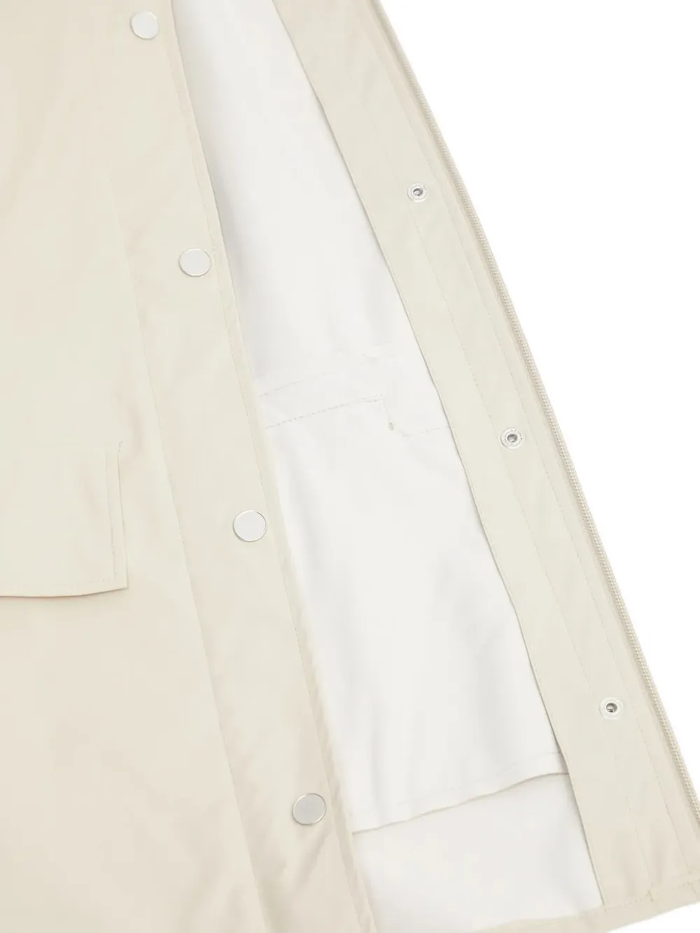 Rains Belted Hooded Raincoat In Neutral
