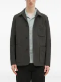 Paul Smith buttoned patch-pocket jacket - Green
