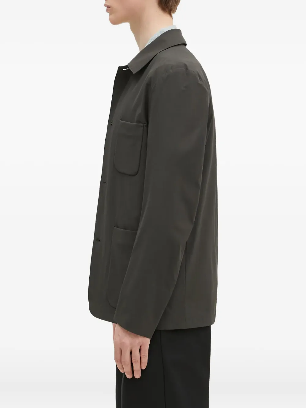 Paul Smith Jack met opgestikte zak en knopen Groen