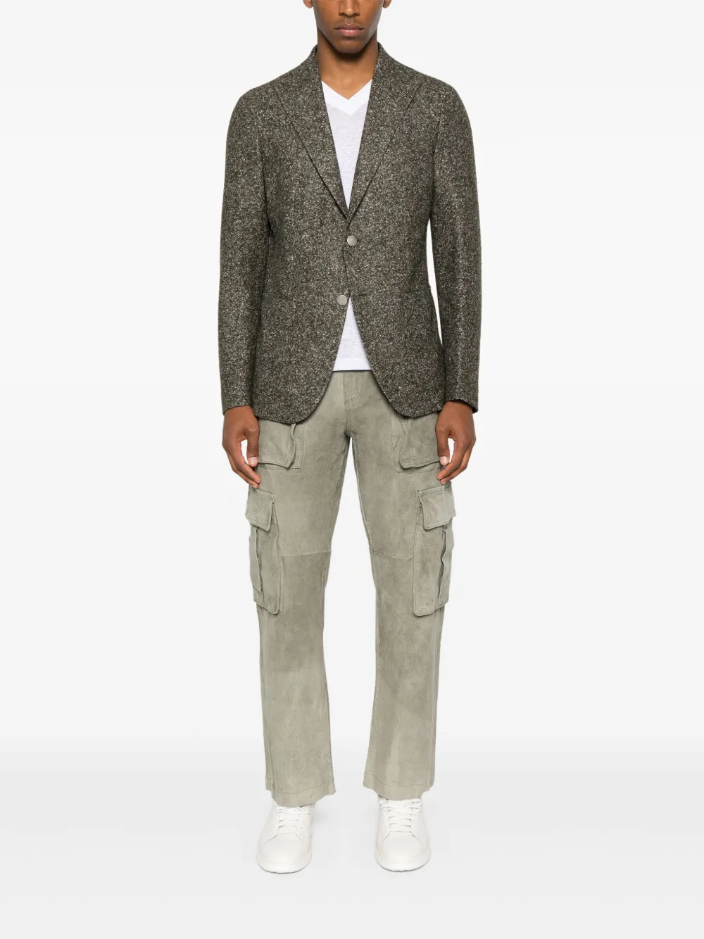 Salvatore Santoro Cargo broek - Grijs