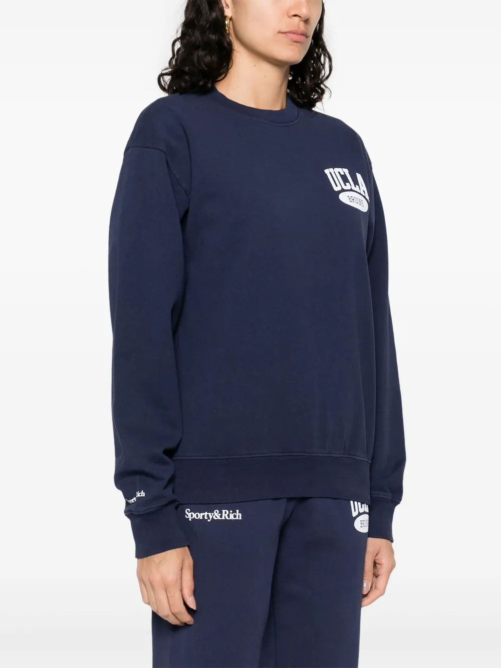 Sporty & Rich UCLA sweater Blauw