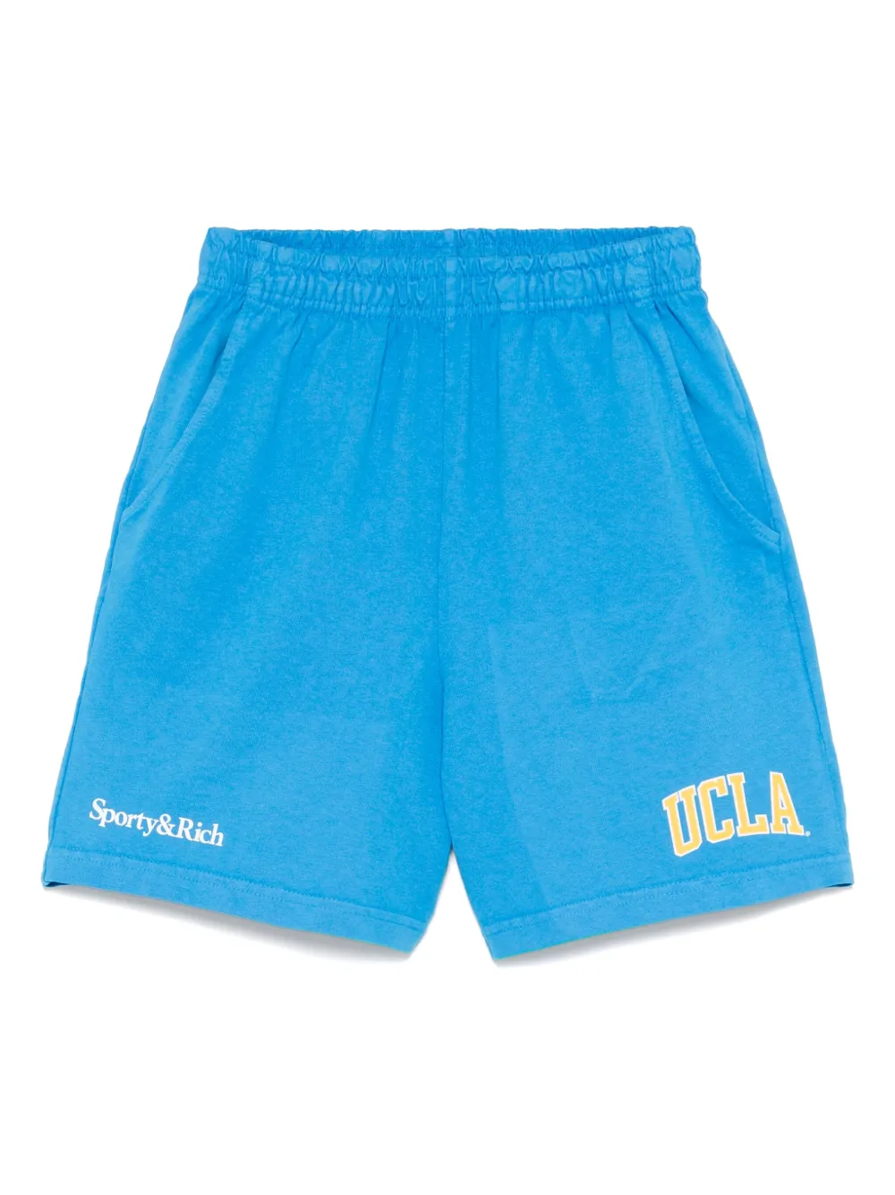 Sporty & Rich UCLA shorts Blauw