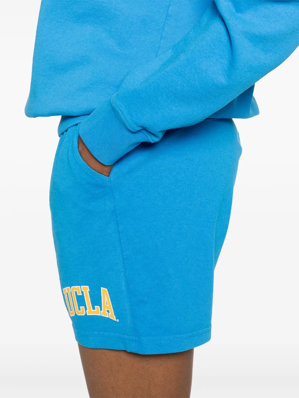 Sporty & Rich UCLA shorts Blauw