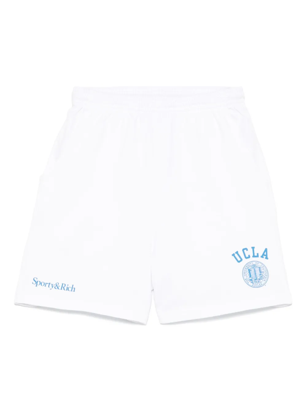 Sporty & Rich cotton shorts Wit