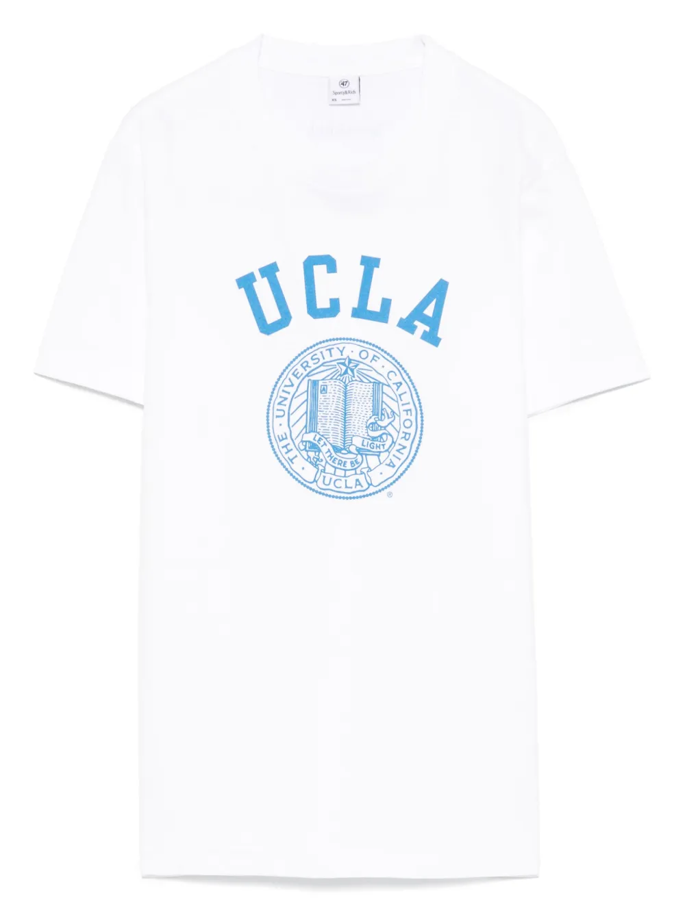 Sporty & Rich Katoenen T-shirt Wit