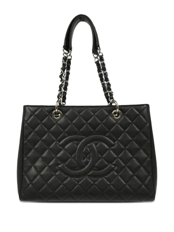 CHANEL Pre-Owned 2014 Grand Shopping GST Tote Bag Black FARFETCH PH