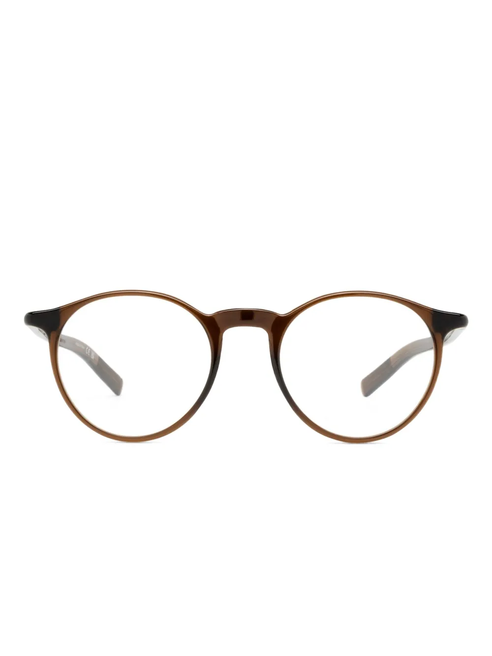 Montblanc round-frame glasses | Brown | Image 1