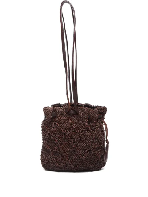 CHANEL Pre-Owned 2000-2002 leather bucket bag