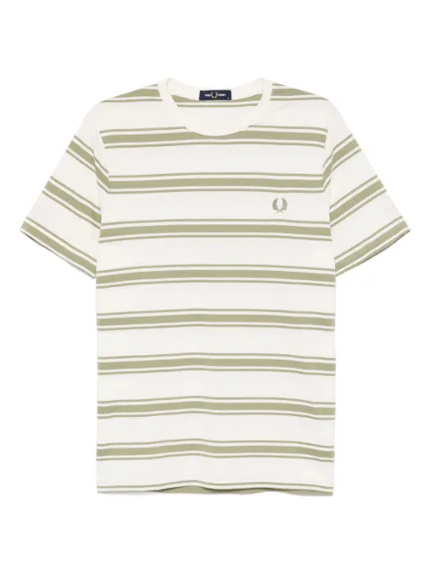Fred Perry logo-embroidered T-shirt