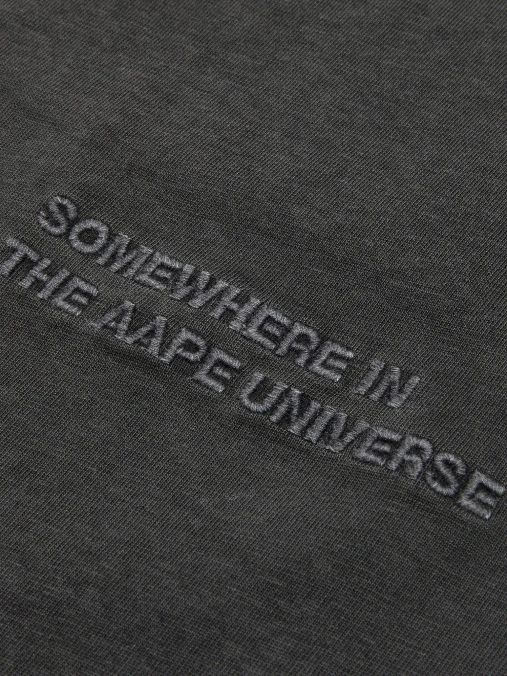 AAPE BY *A BATHING APE T-shirt met vlakken Grijs