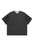 AAPE BY *A BATHING APE® panelled T-shirt - Grey
