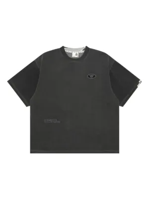Neighborhood pigment-dyed crew-neck T-Shirt | Grey | FARFETCH