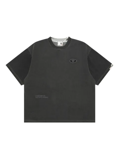 AAPE BY *A BATHING APE® panelled T-shirt