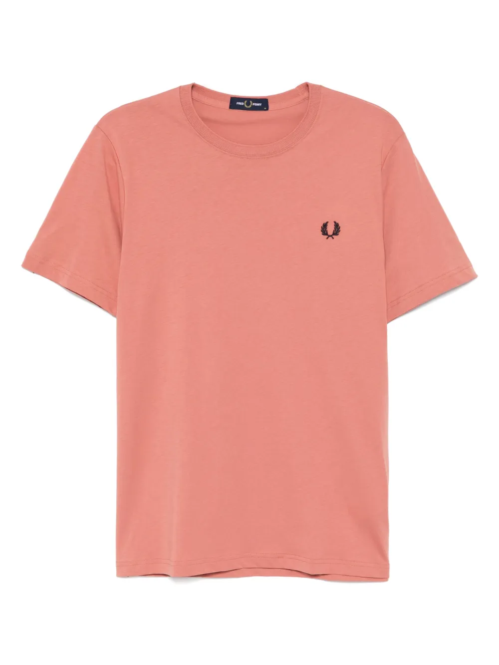 Fred Perry logo-embroidered T-shirt | Red | Image 1