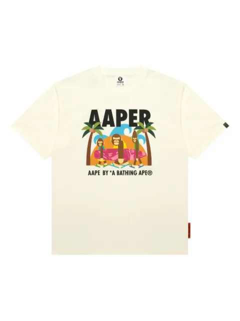 AAPE BY *A BATHING APE® graphic-print T-shirt