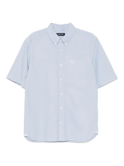 Fred Perry logo-embroidered shirt