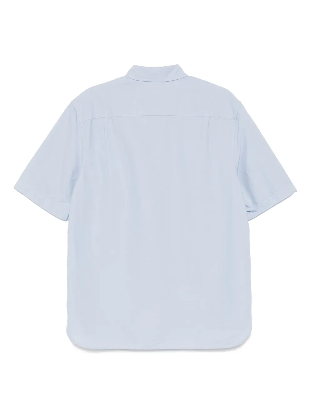 Fred Perry Overhemd met geborduurd logo - Blauw