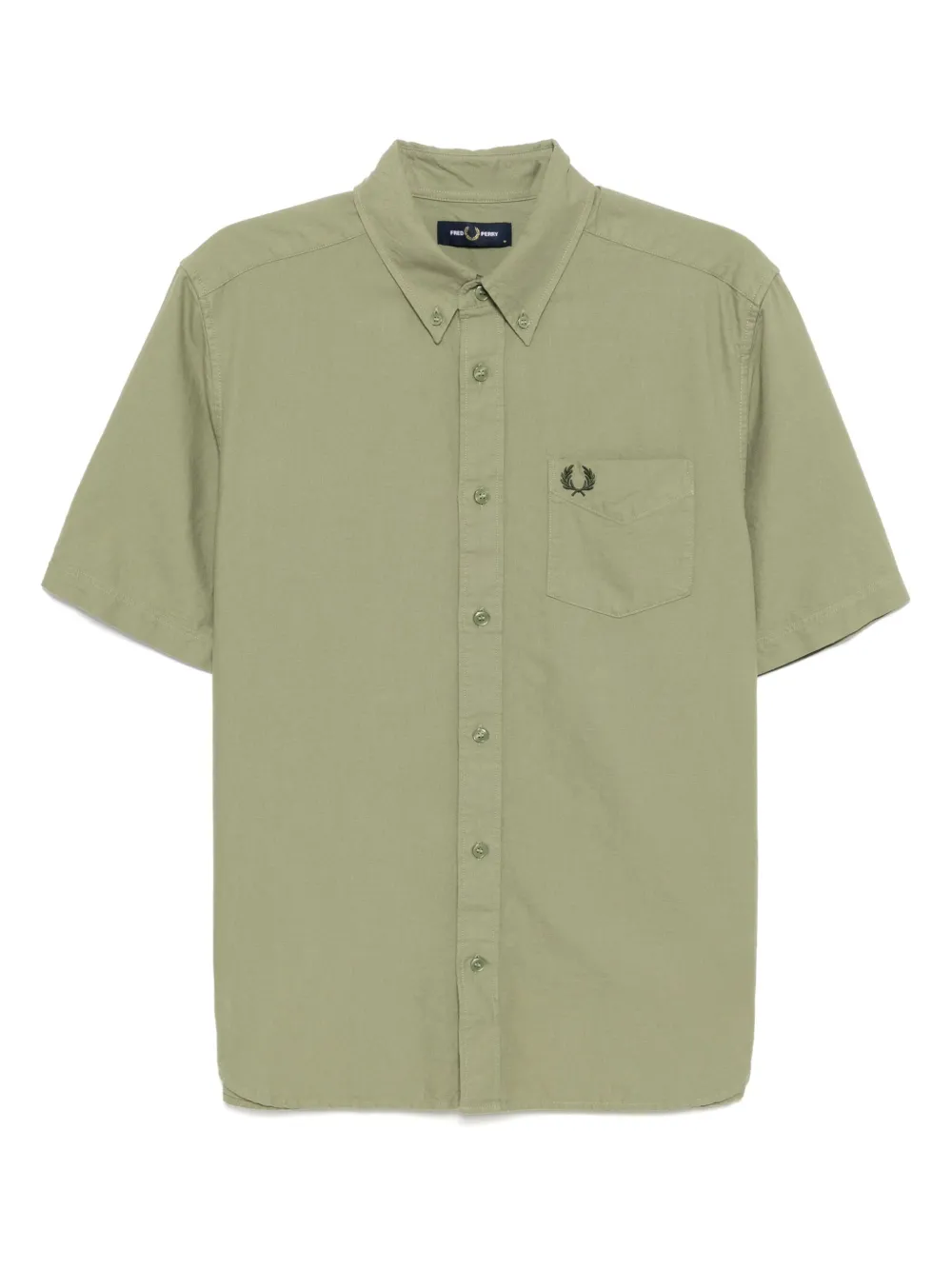 Fred Perry ロゴ シャツ | グリーン | Image 1