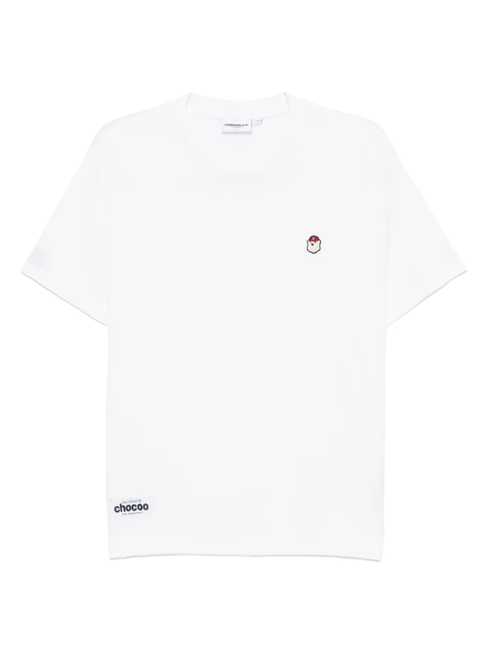CHOCOOLATE ロゴ Tシャツ | ホワイト | Image 1