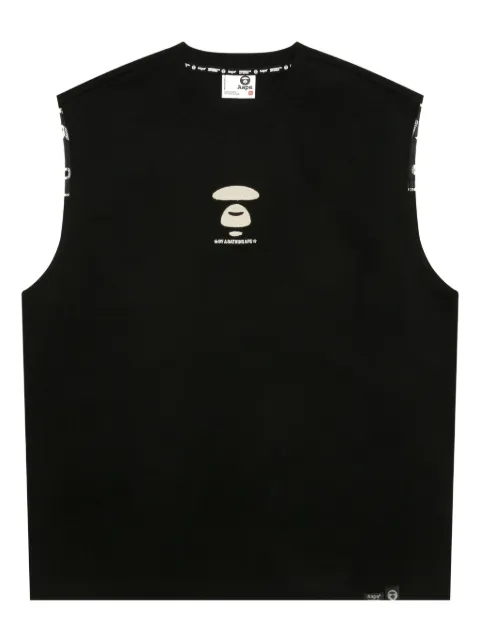 AAPE BY *A BATHING APE® logo-embroidered tank