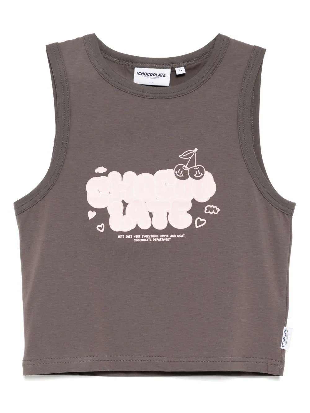 Shop Chocoolate Logo-print Tank Top