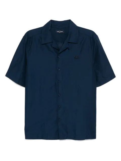 Fred Perry logo-embroidered shirt